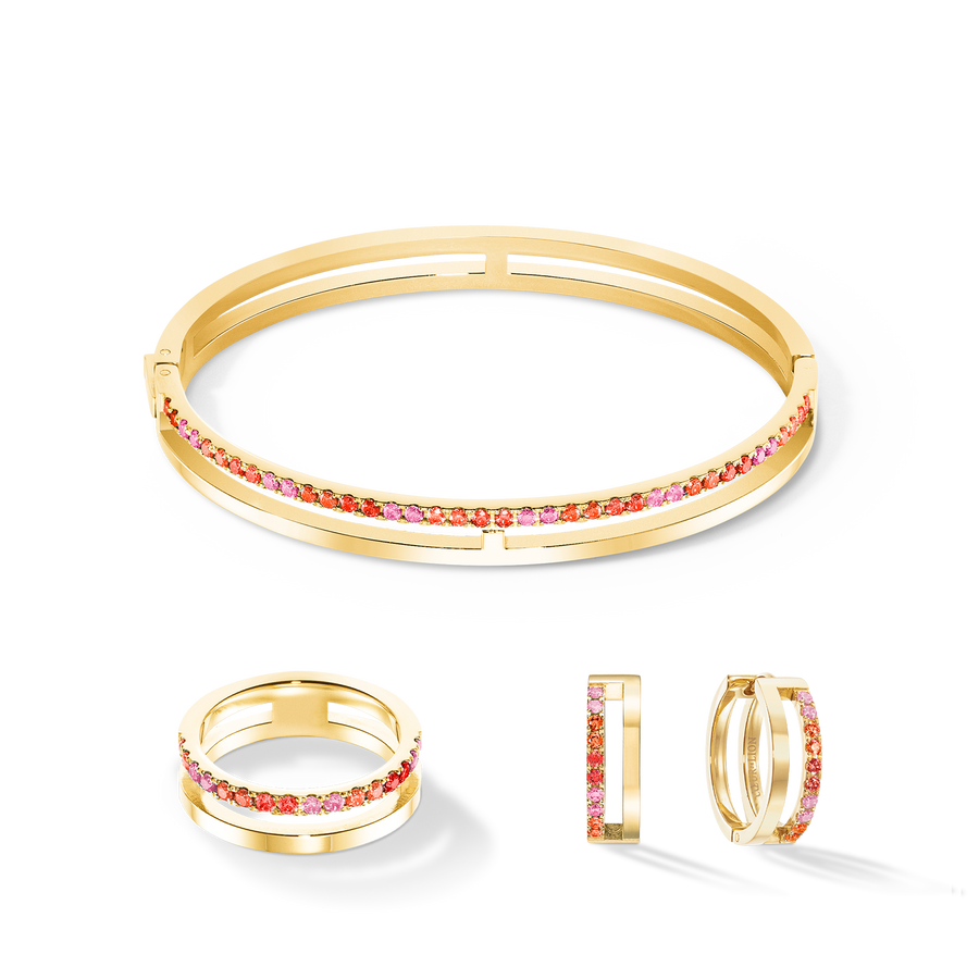 Eternal Unity Hoops gold-red