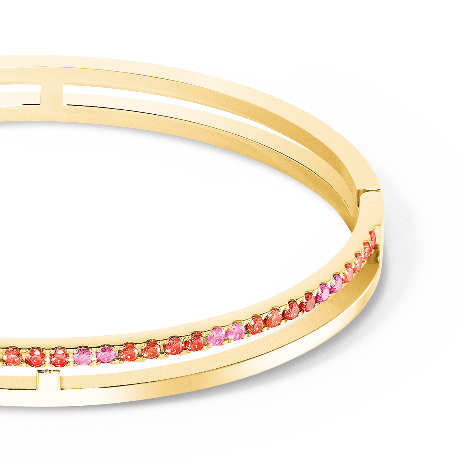 Eternal Unity Bangle gold-red