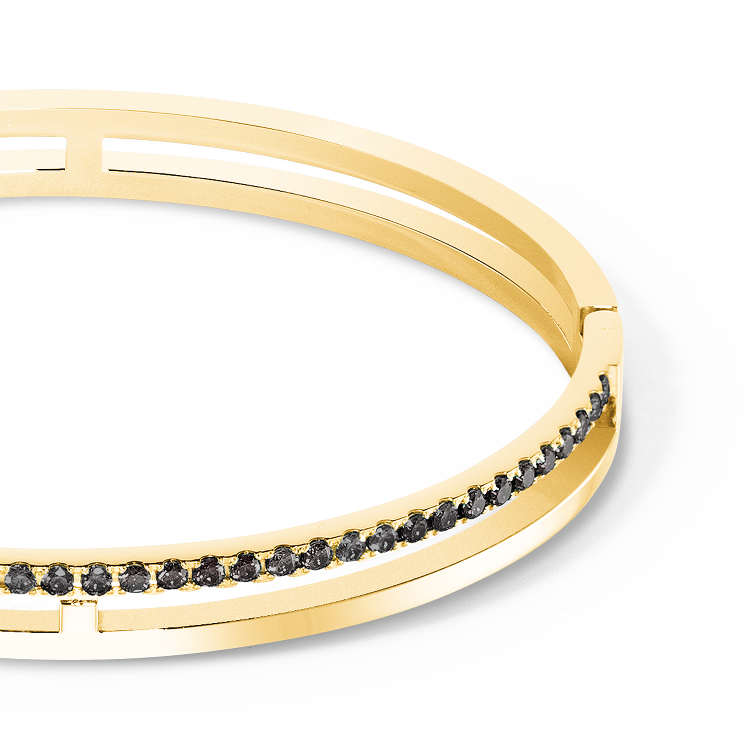 Eternal Unity Bangle gold-black