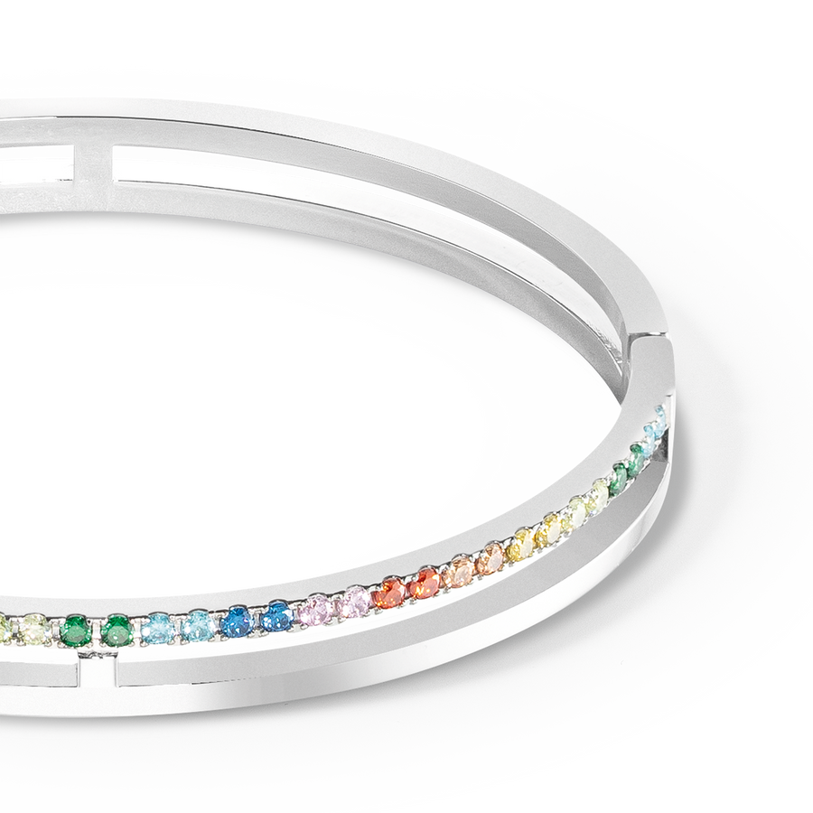 Eternal Unity Bangle silver-multicolour