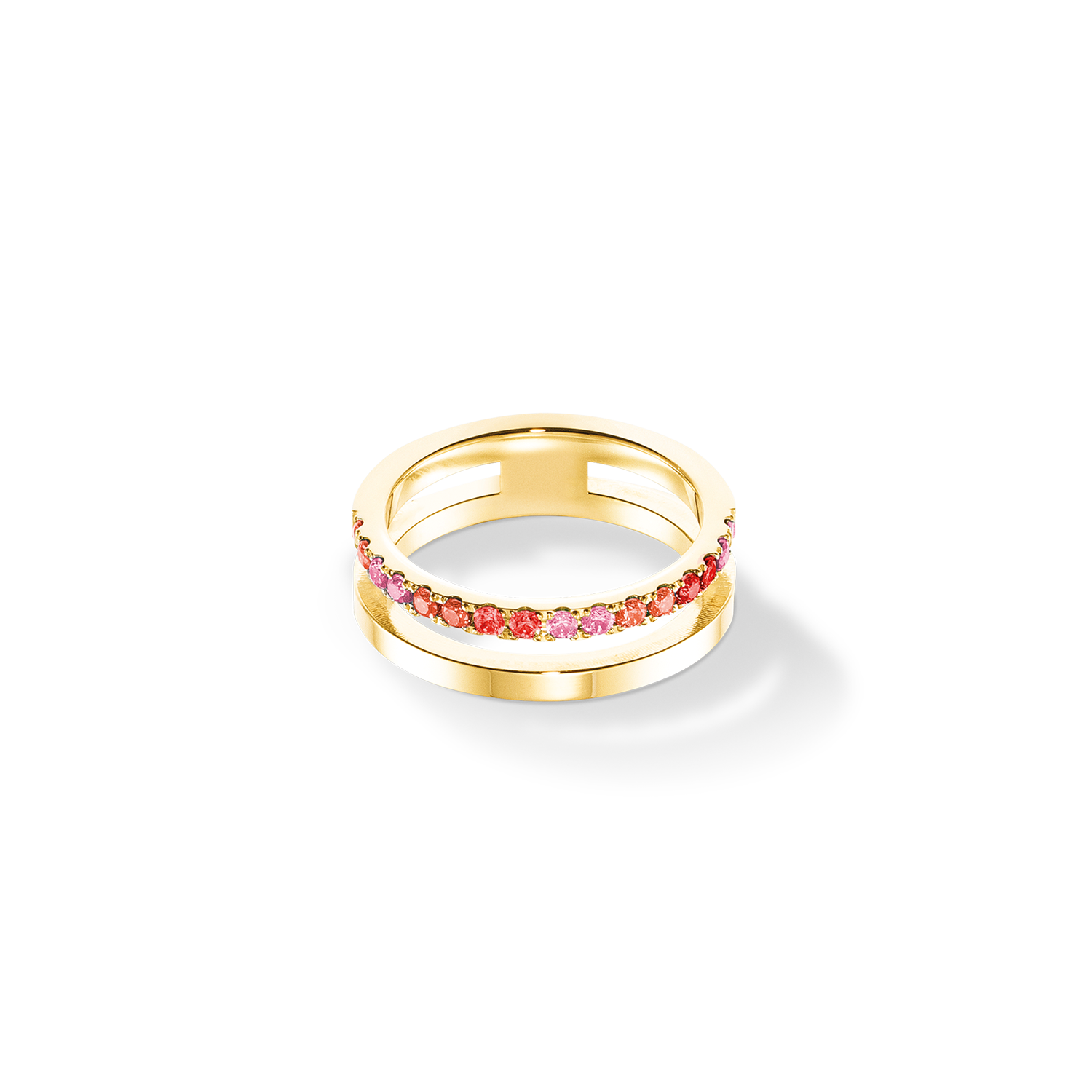 Eternal Unity Ring gold-red