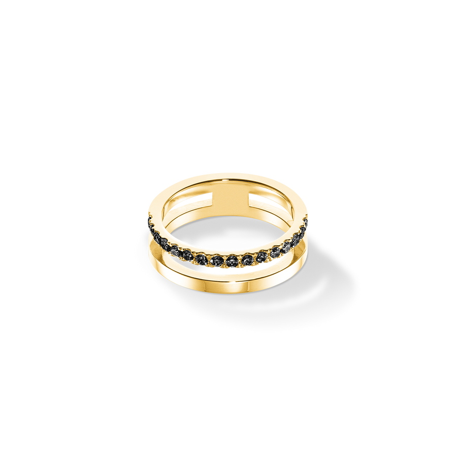 Eternal Unity Ring gold-black