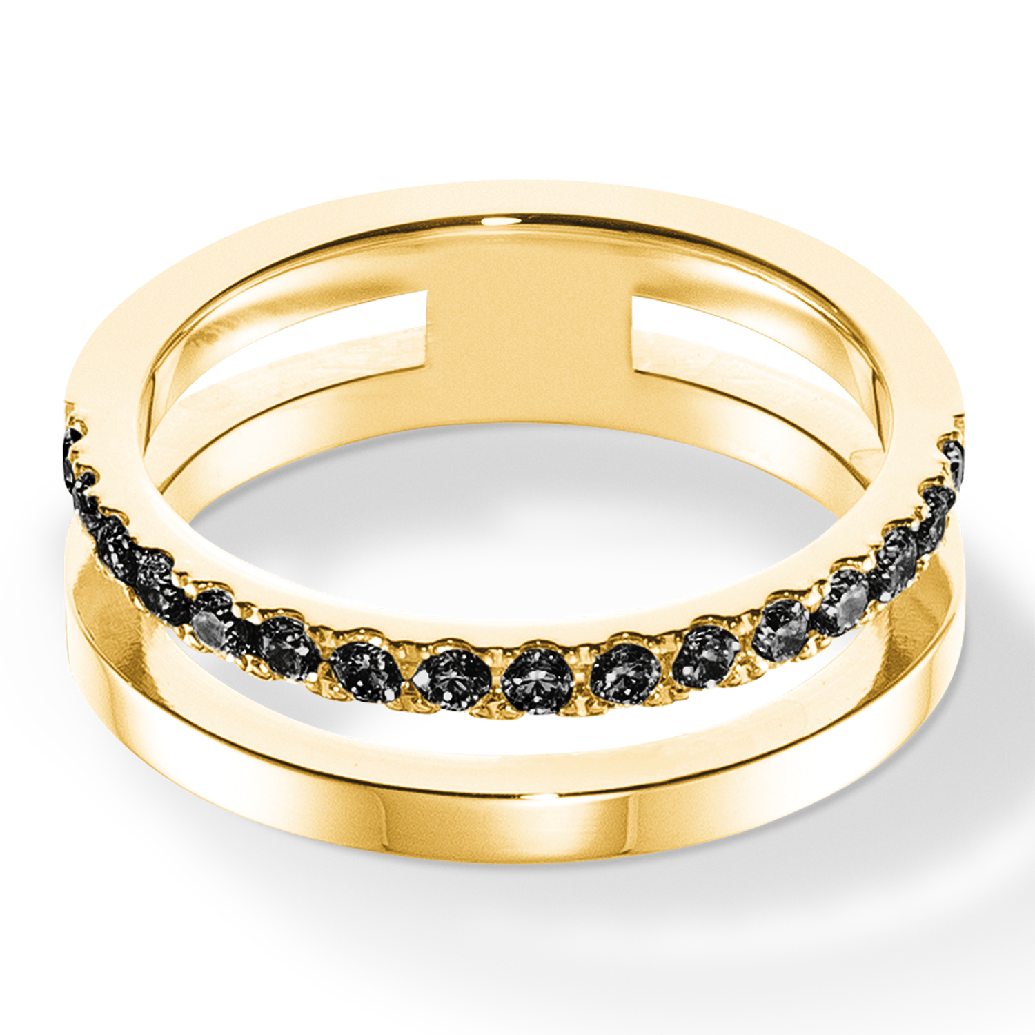 Eternal Unity Ring gold-black