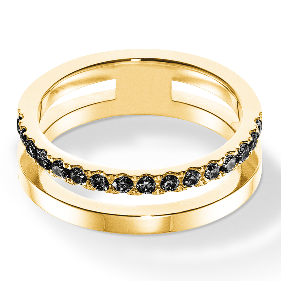 Eternal Unity Ring gold-black