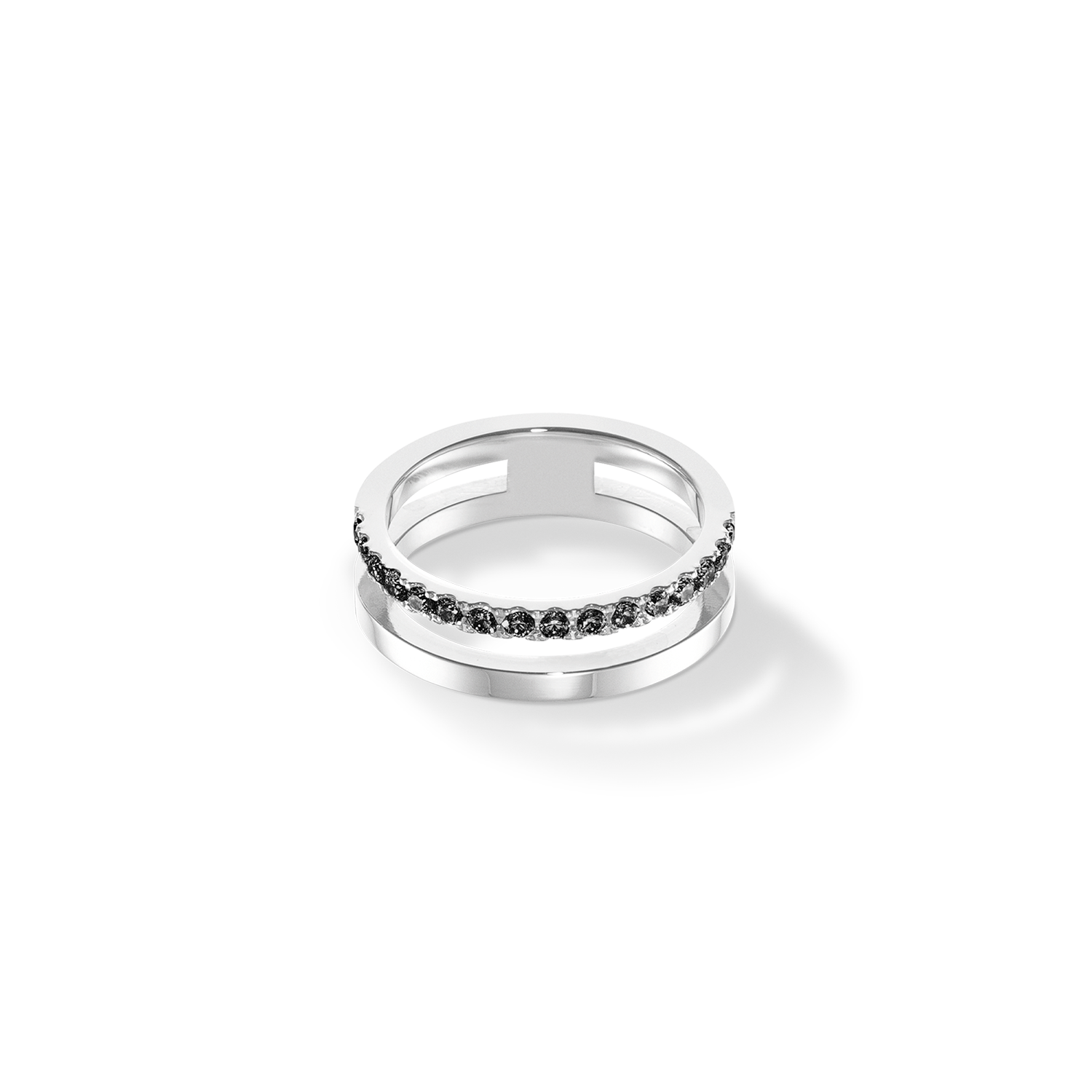 Eternal Unity Ring silver-black