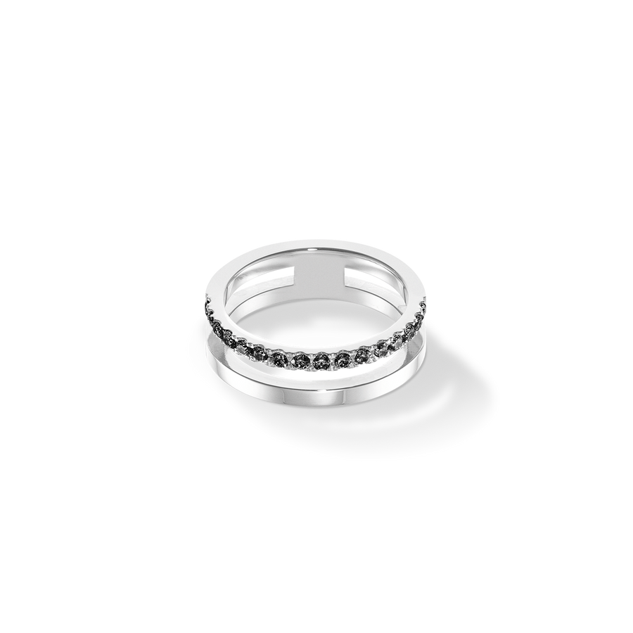 Eternal Unity Ring silver-black