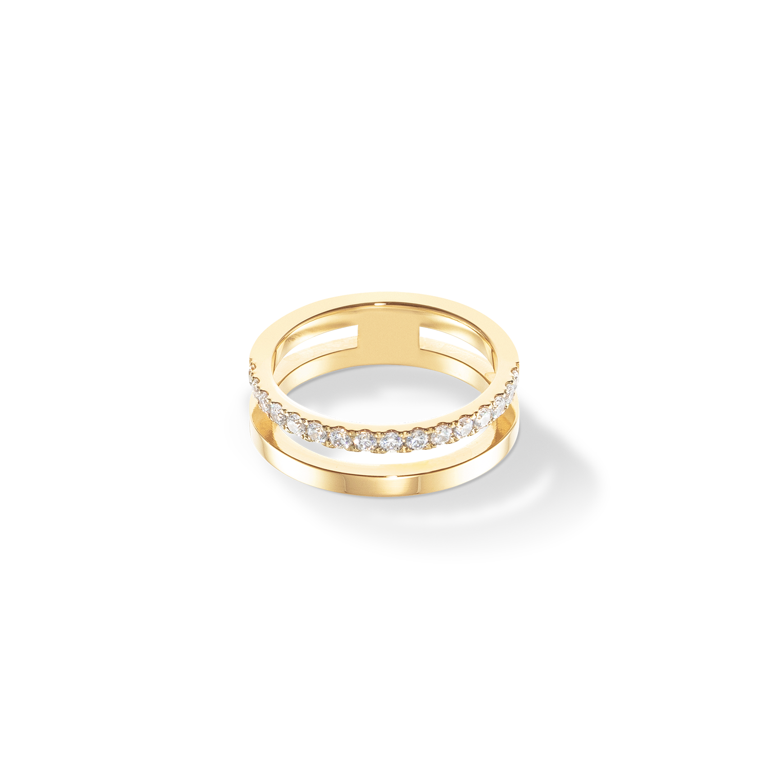 Eternal Unity Ring gold-crystal