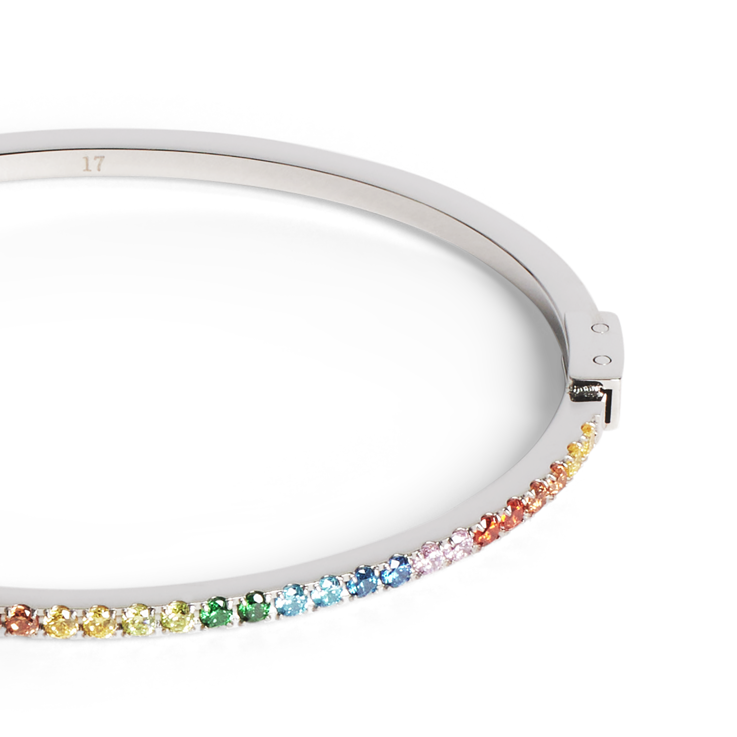 Eternal Love bangle silver-multicoloured