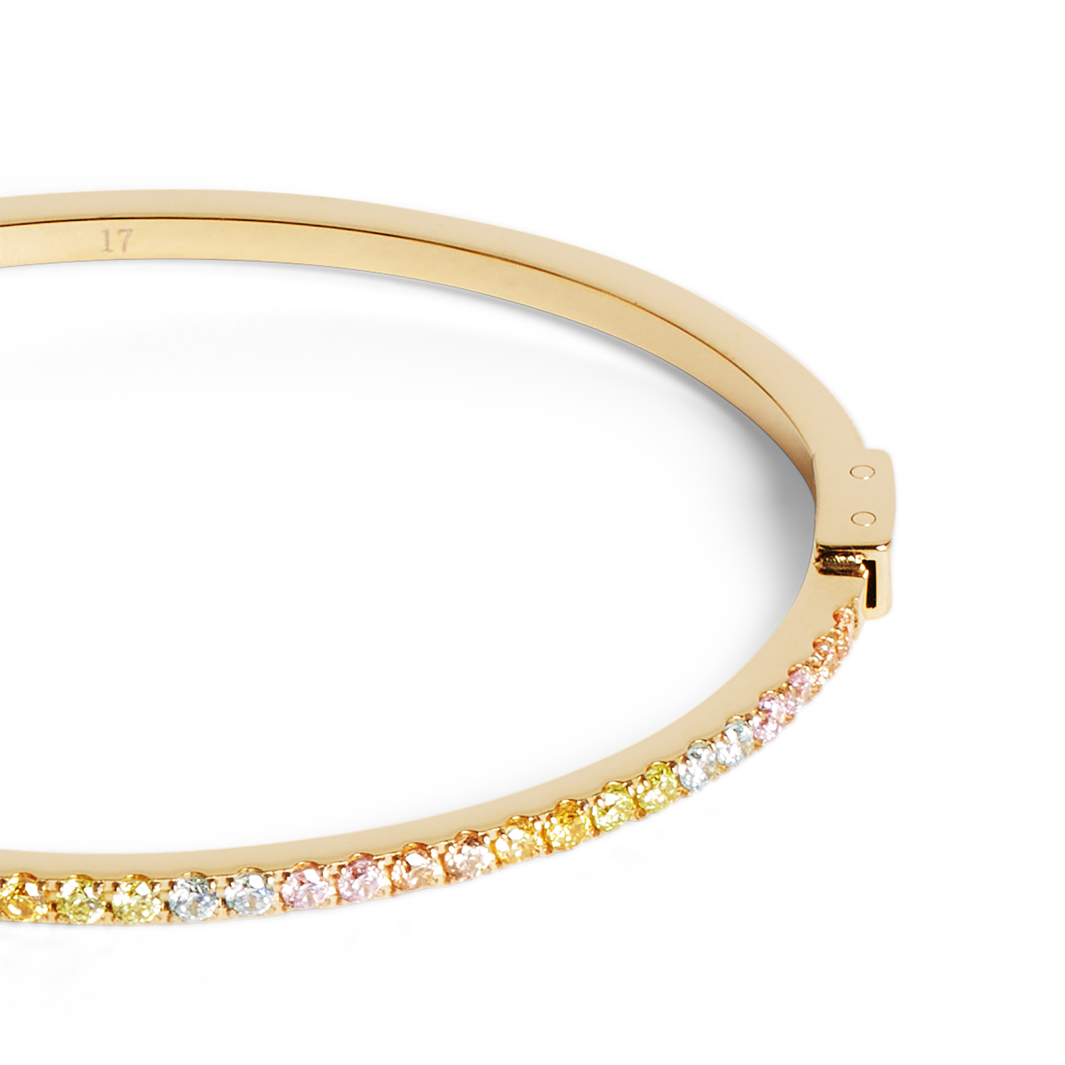 Eternal Love bangle gold-multicoloured pastel