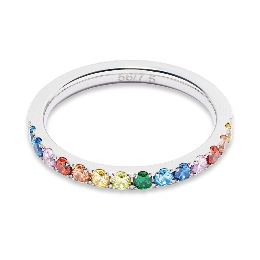 Eternal Love ring silver-multicolour