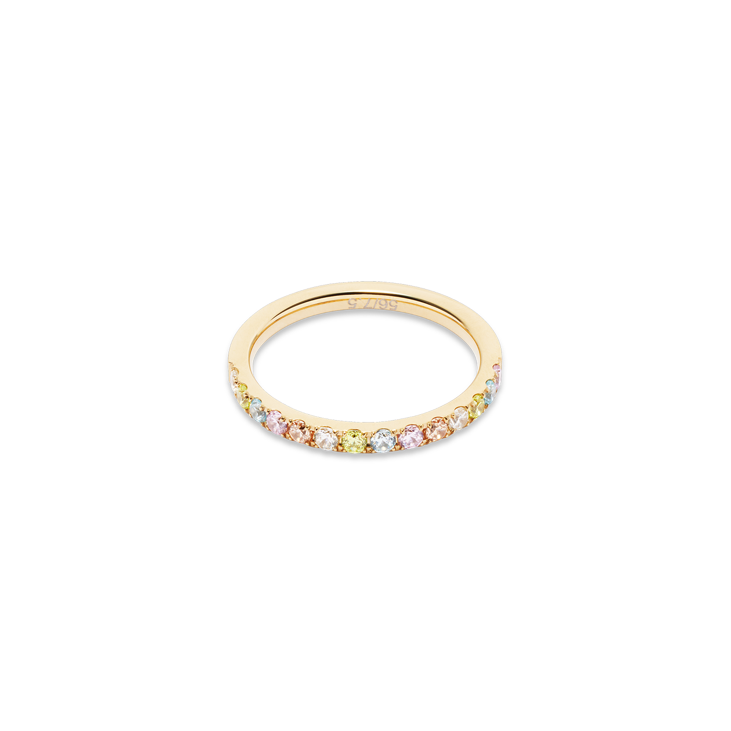 Eternal Love ring gold-multicolour pastel