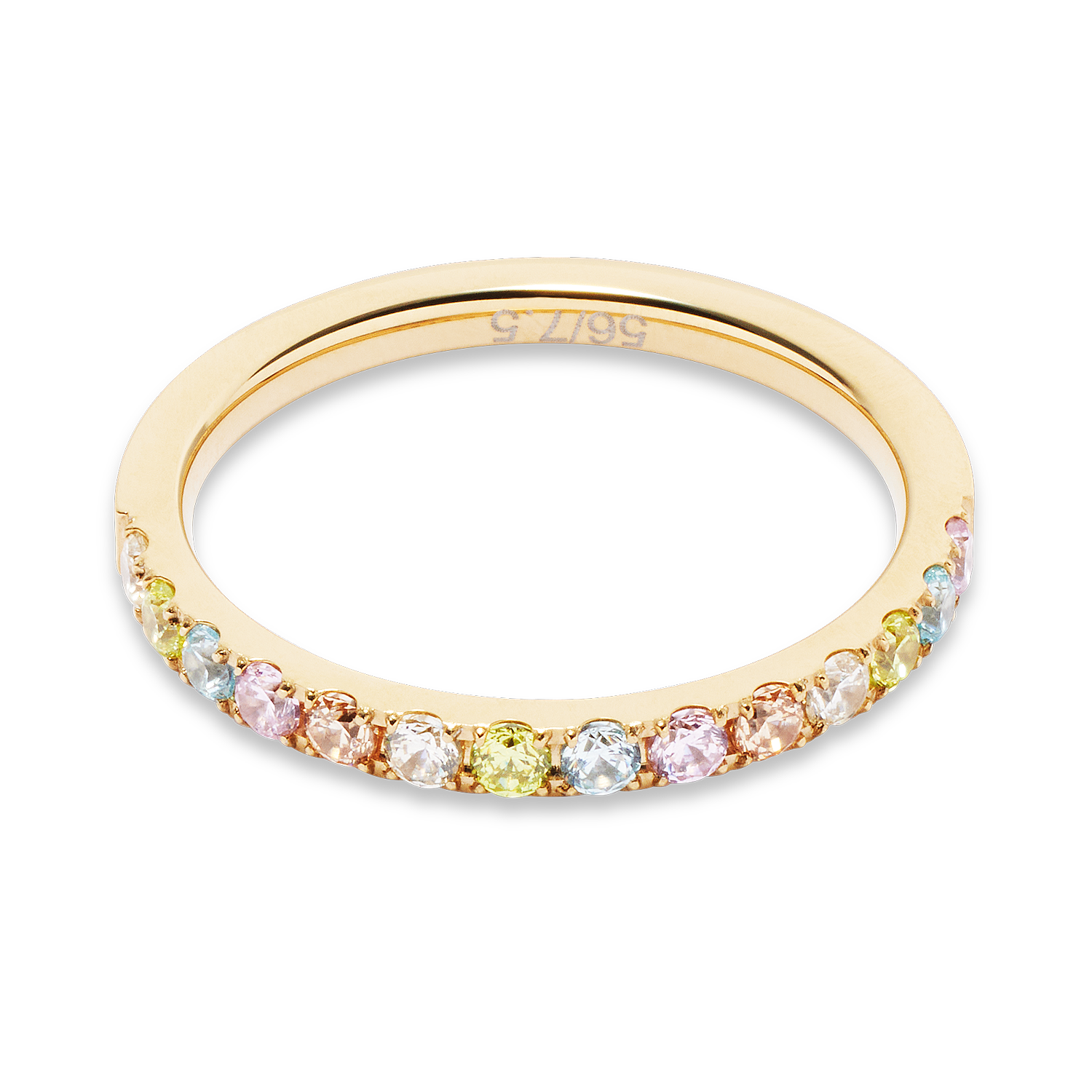 Eternal Love ring gold-multicolour pastel