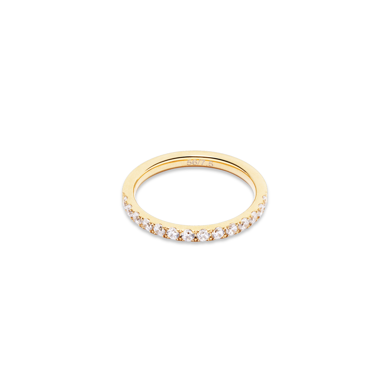 Eternal Love ring gold-crystal