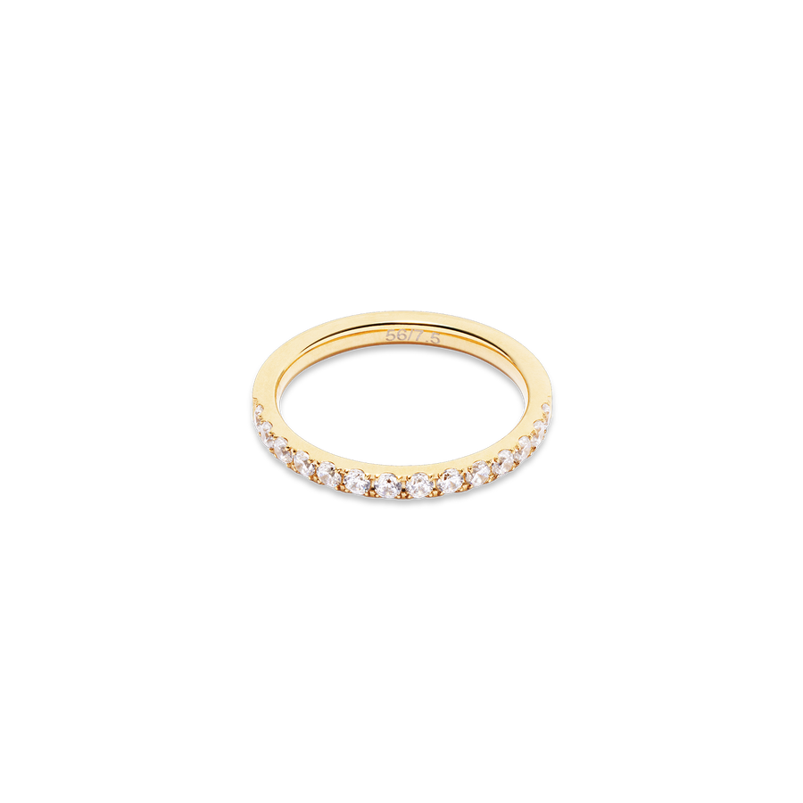 Eternal Love ring gold-crystal