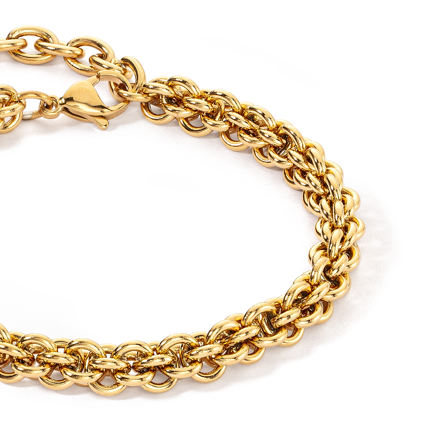 Bracelet Mesh Chain gold