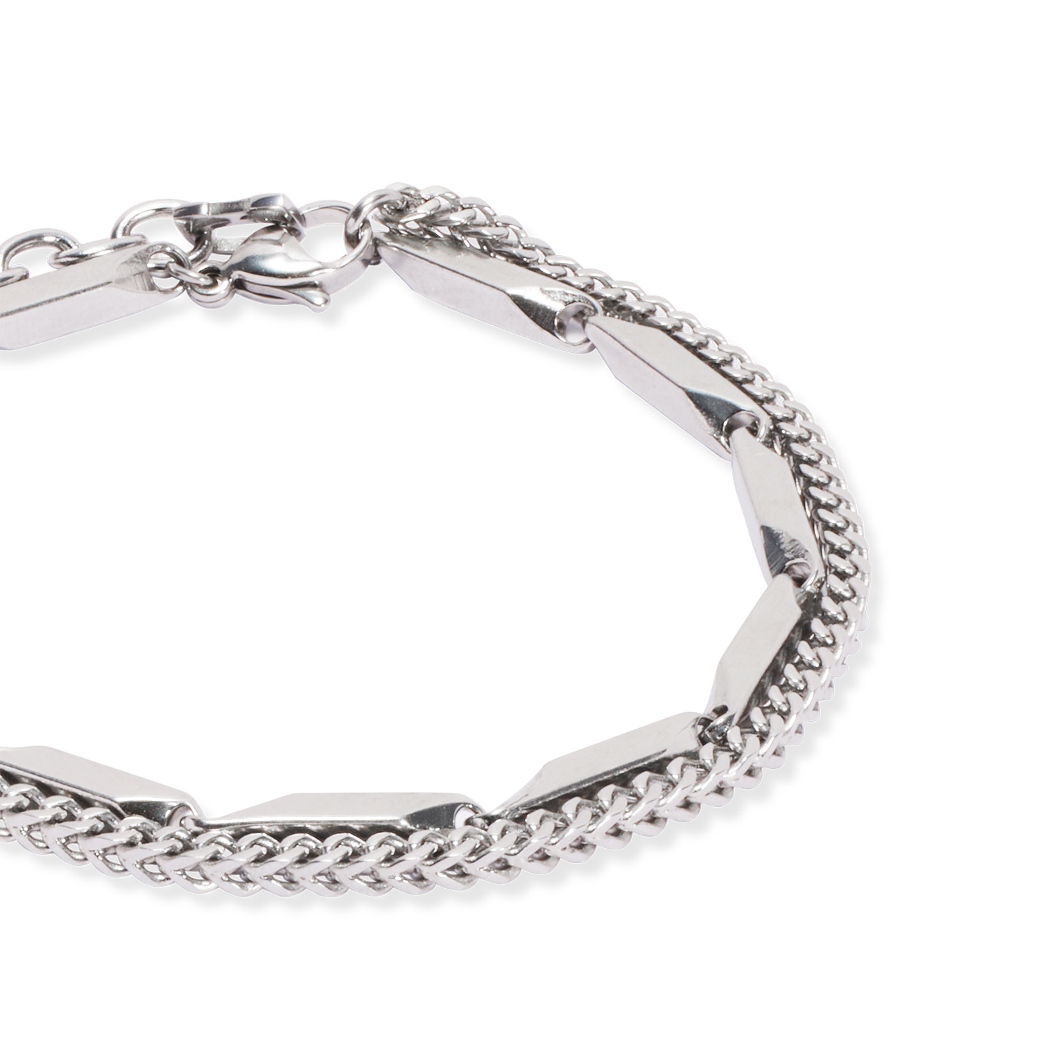 Bracelet Twisted Layers silver