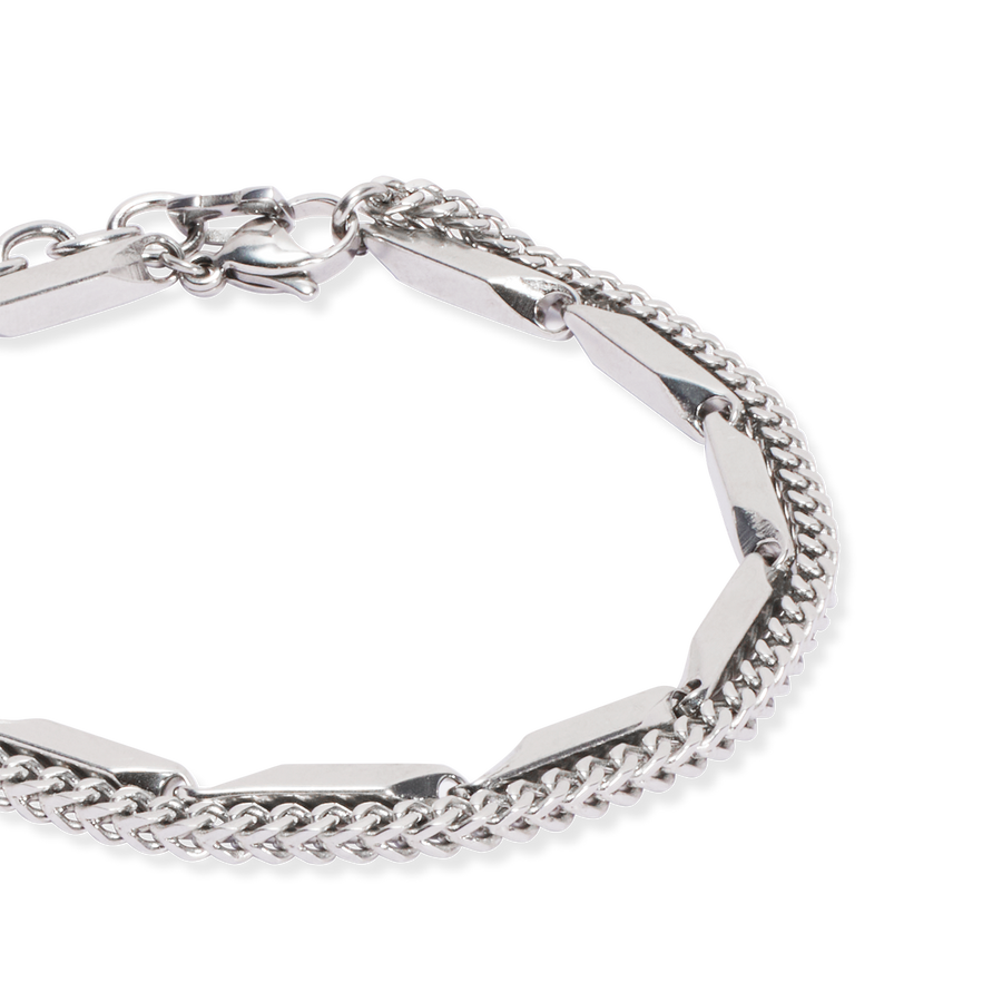 Bracelet Twisted Layers silver