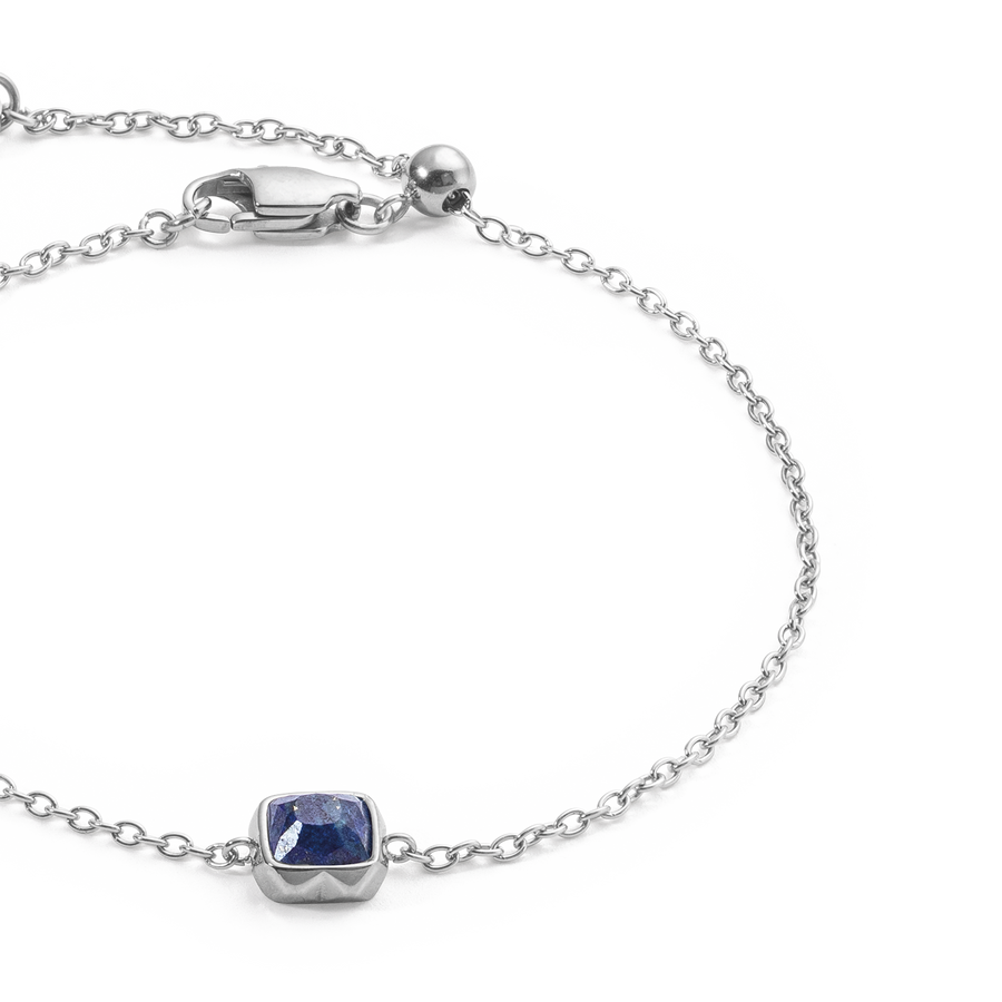 Birthstone September Bracelet Lapis Lazuli Silver