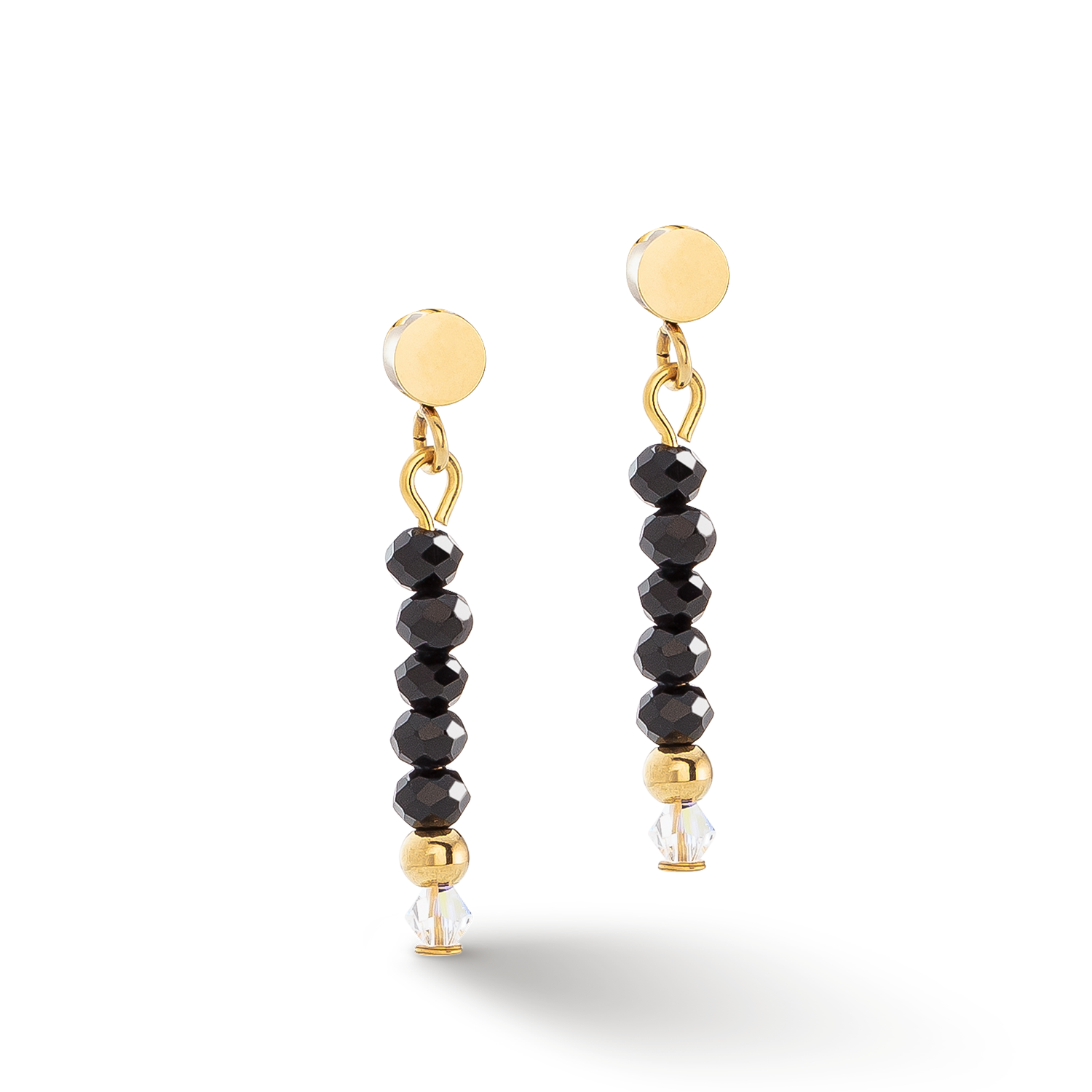 Little Twinkle earrings gold-black