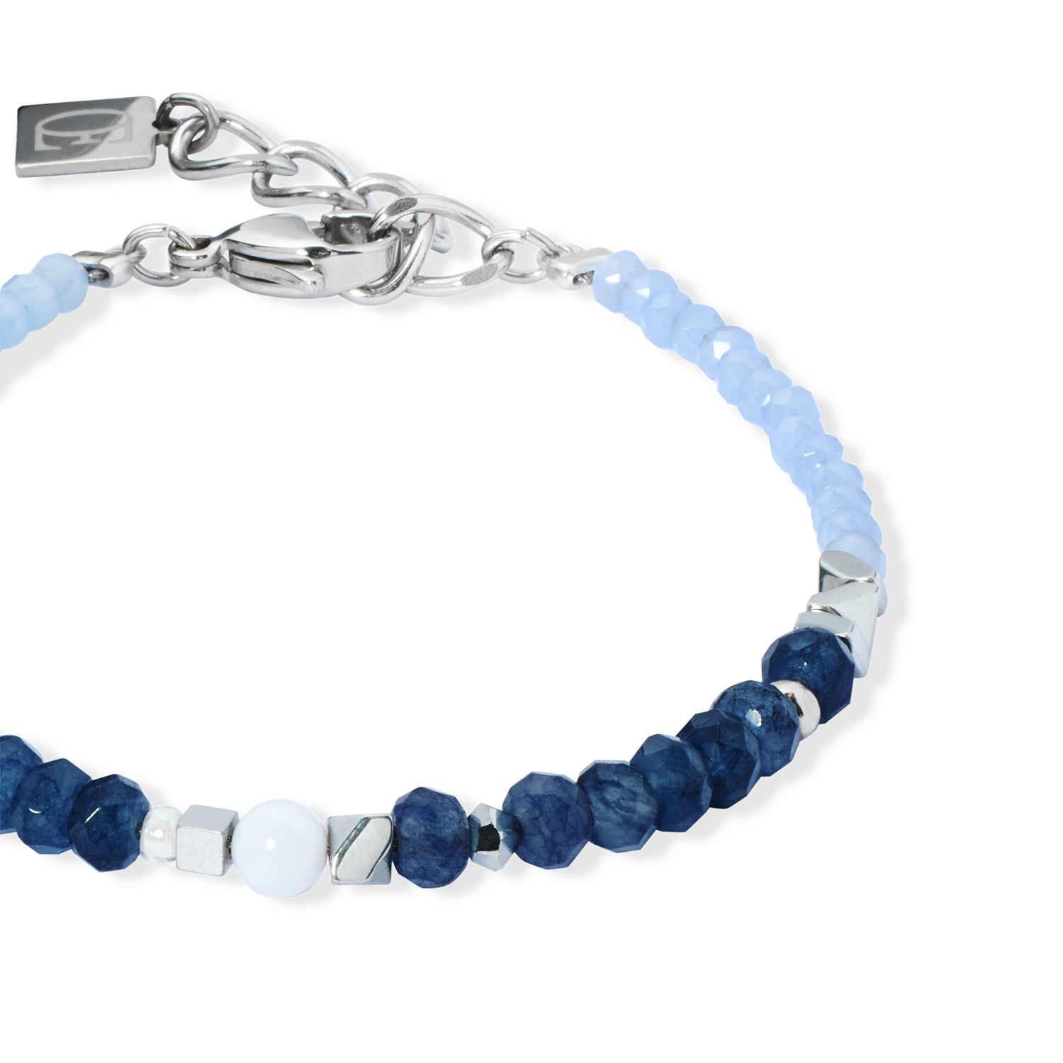 Bracelet Amulet Modern Future silver-blue