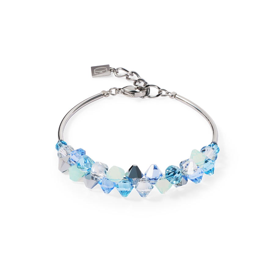 Bracelet Dancing Crystals silver-blue