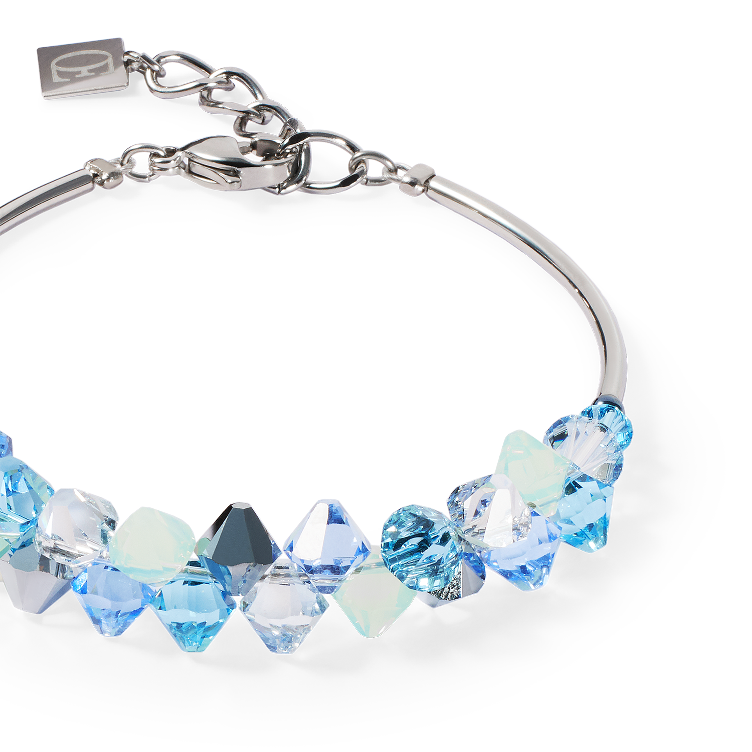 Bracelet Dancing Crystals silver-blue