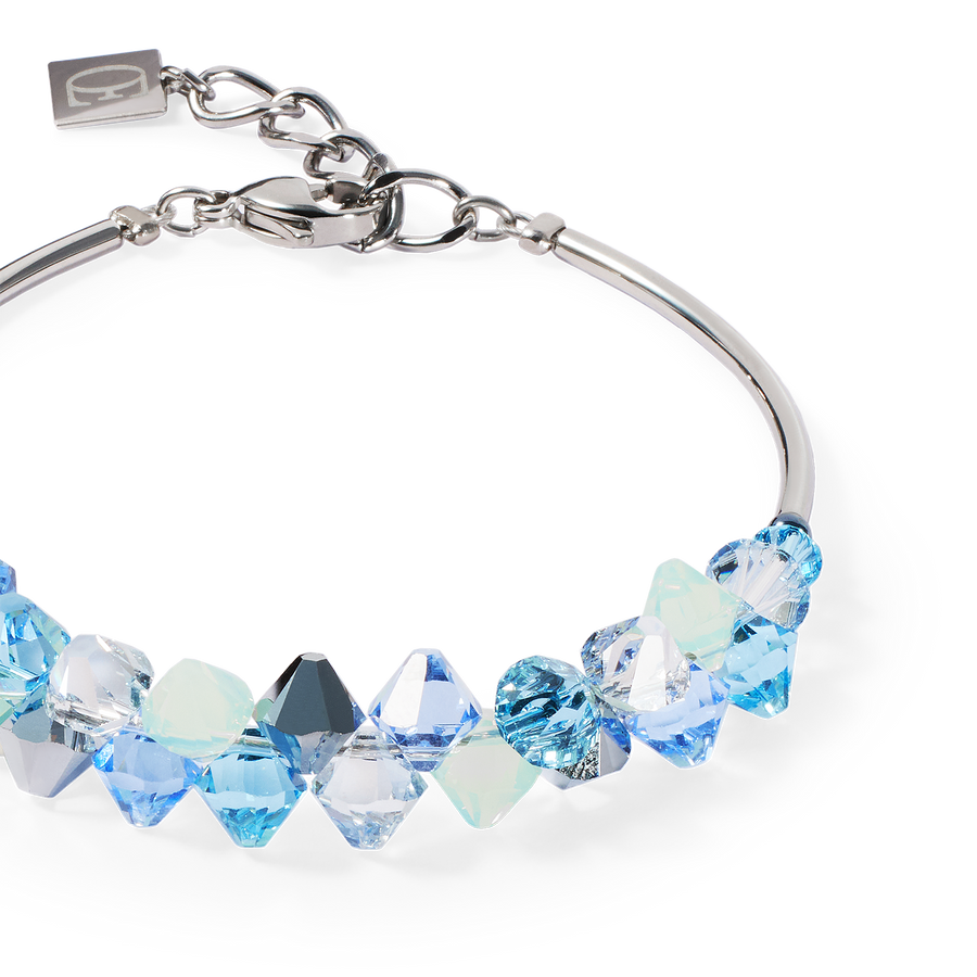 Bracelet Dancing Crystals silver-blue