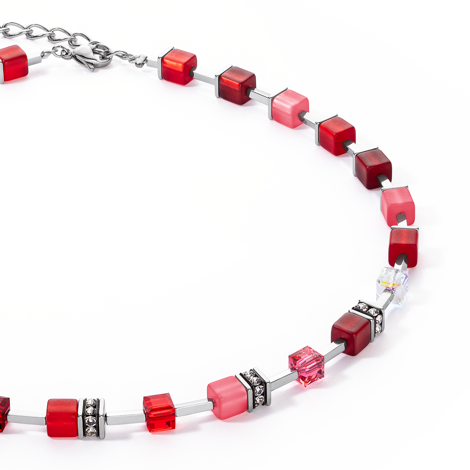 GeoCUBE® Iconic Pure Necklace Red