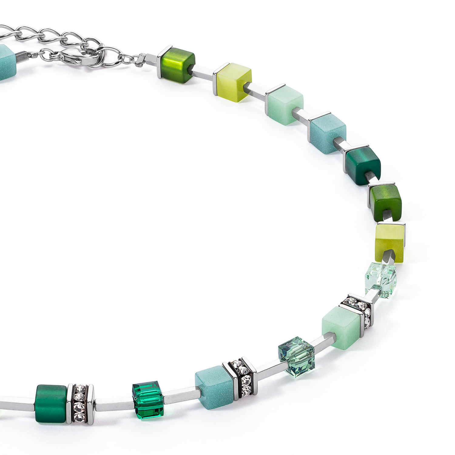 GeoCUBE® Iconic Pure Necklace Green