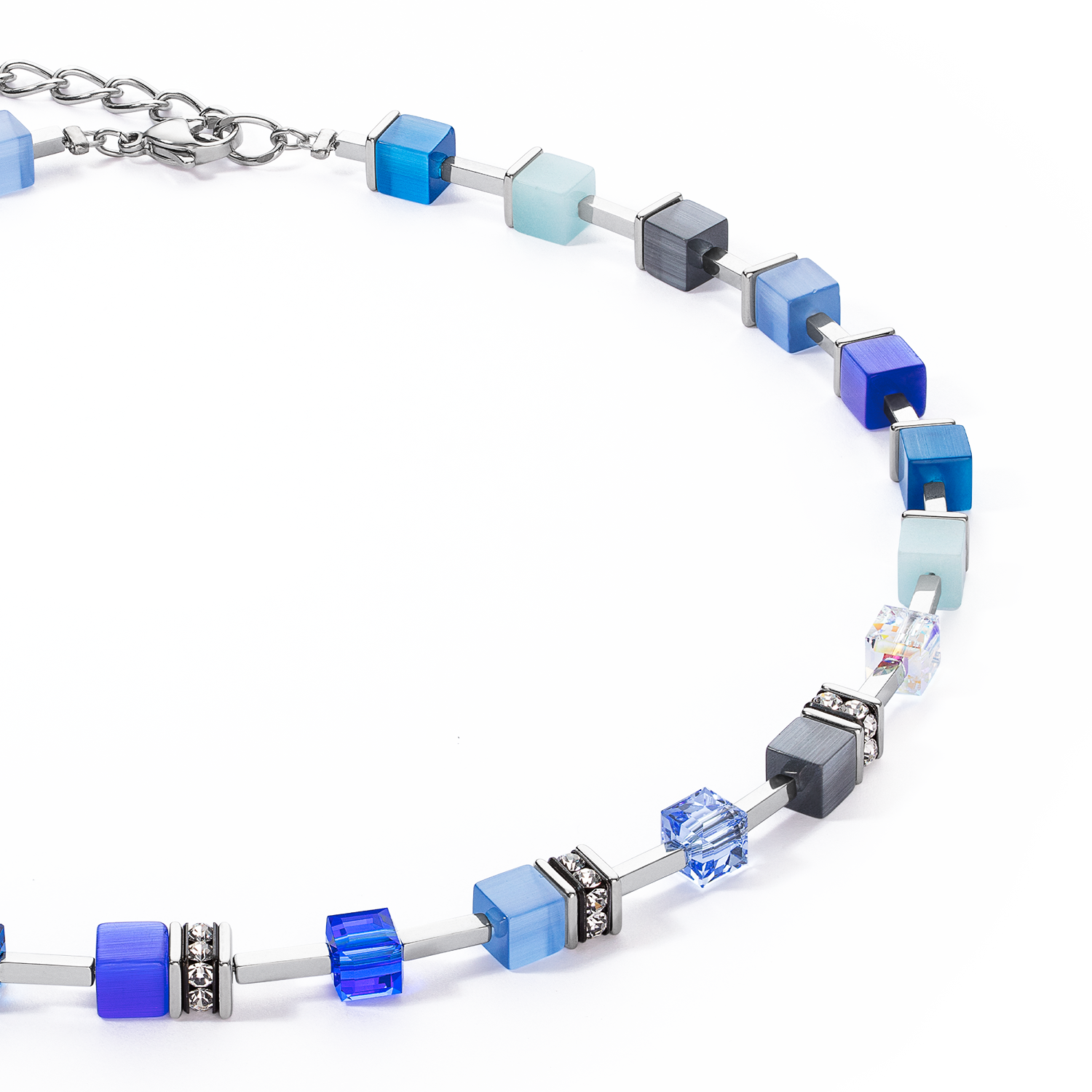 GeoCUBE® Iconic Pure Necklace Blue