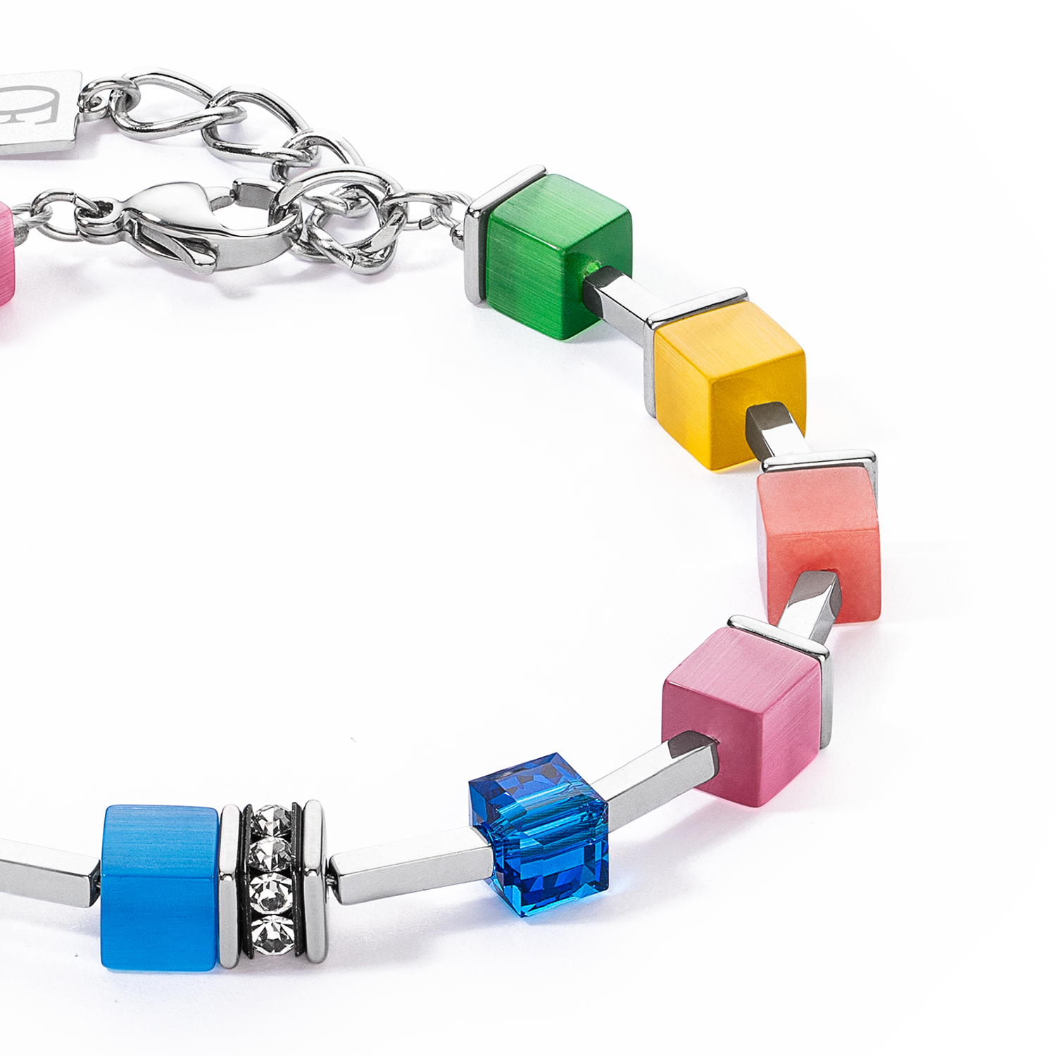 GeoCUBE® Iconic Pure Bracelet Rainbow