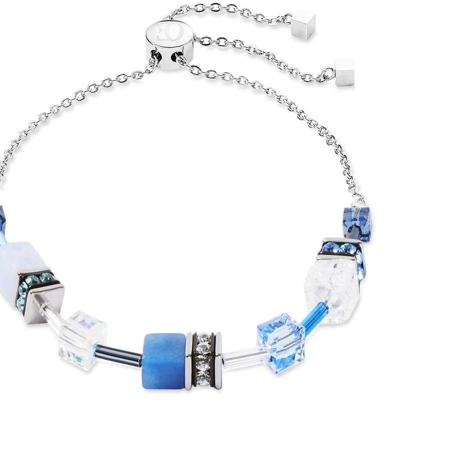 GeoCUBE® Iconic Nature Chain bracelet blue