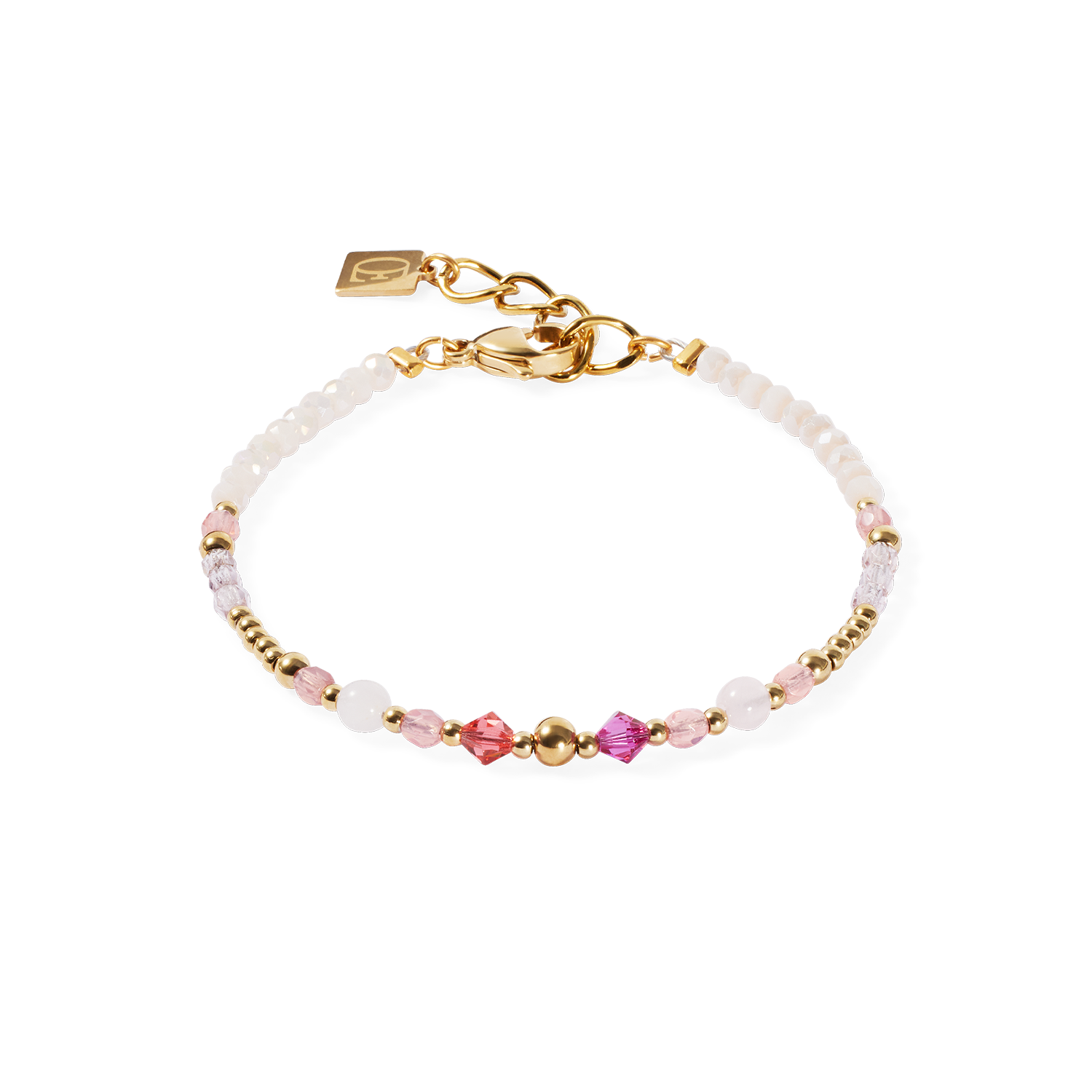 Bracelet Golden Sphere Shape Mix rose