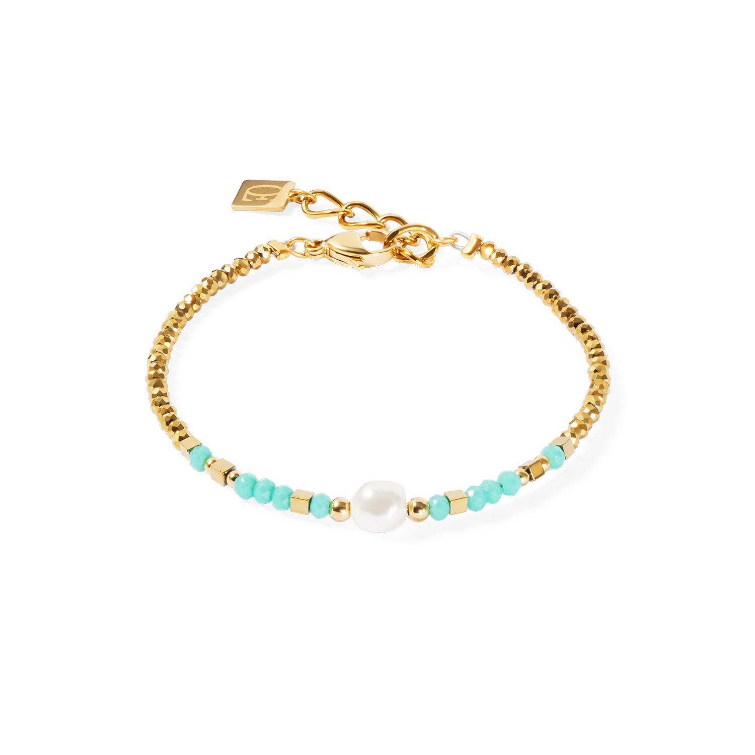 Bracelet Lagoon Pearl gold-mint