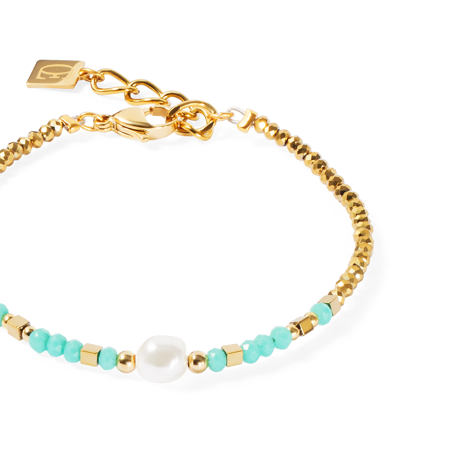 Bracelet Lagoon Pearl gold-mint