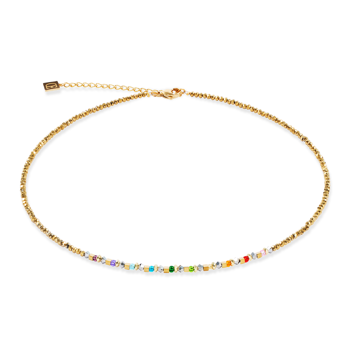 Necklace Golden Whisper Rainbow