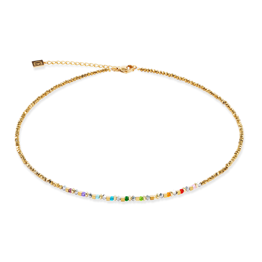 Necklace Golden Whisper Rainbow