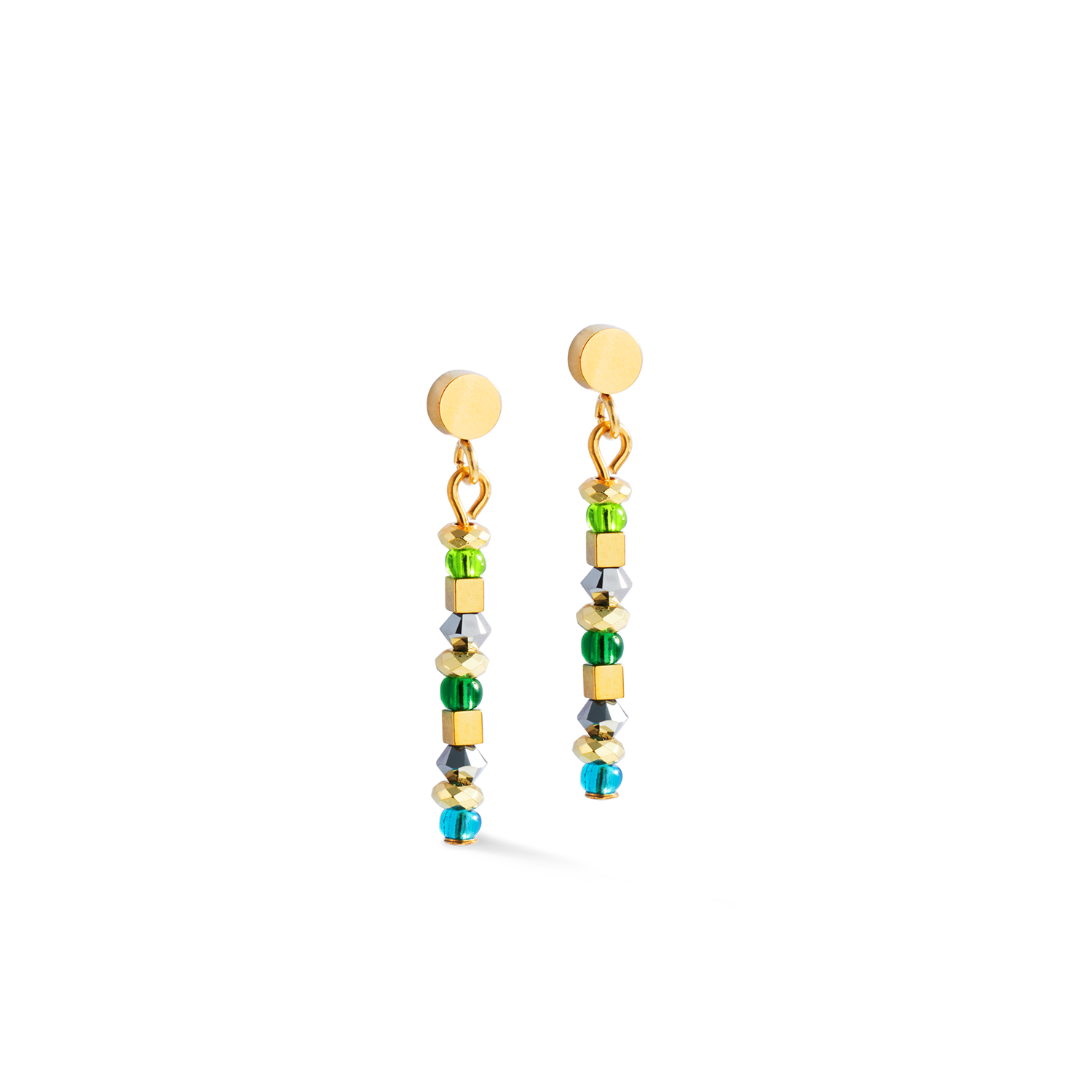 Earrings Golden Whisper Rainbow