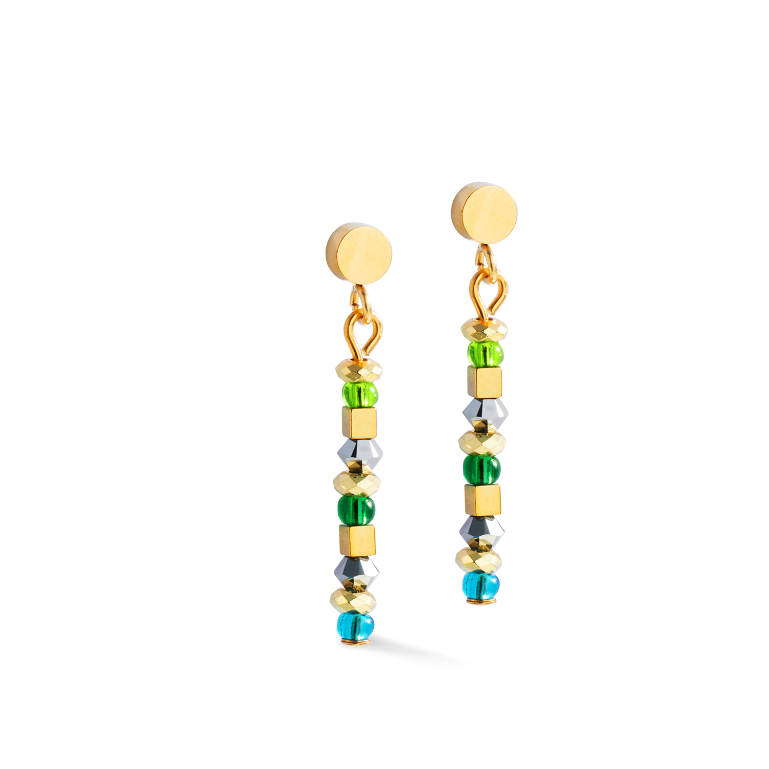 Earrings Golden Whisper Rainbow