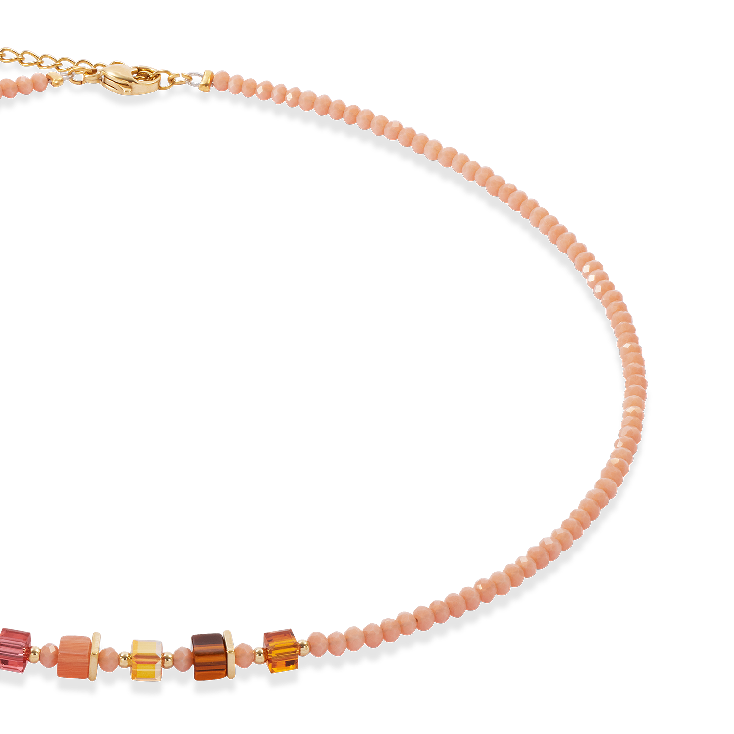 Joyful Colours Update Necklace gold-orange