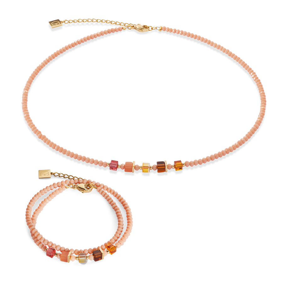 Joyful Colours Update Necklace gold-orange