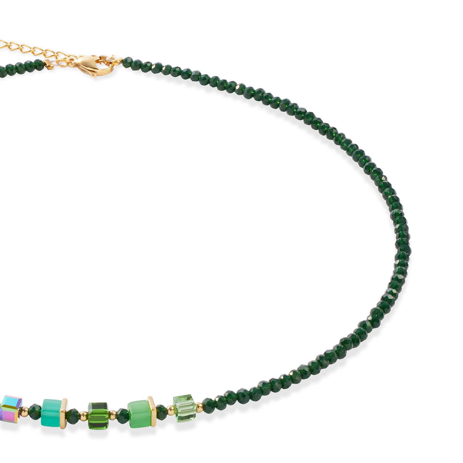 Joyful Colours Update Necklace gold-green