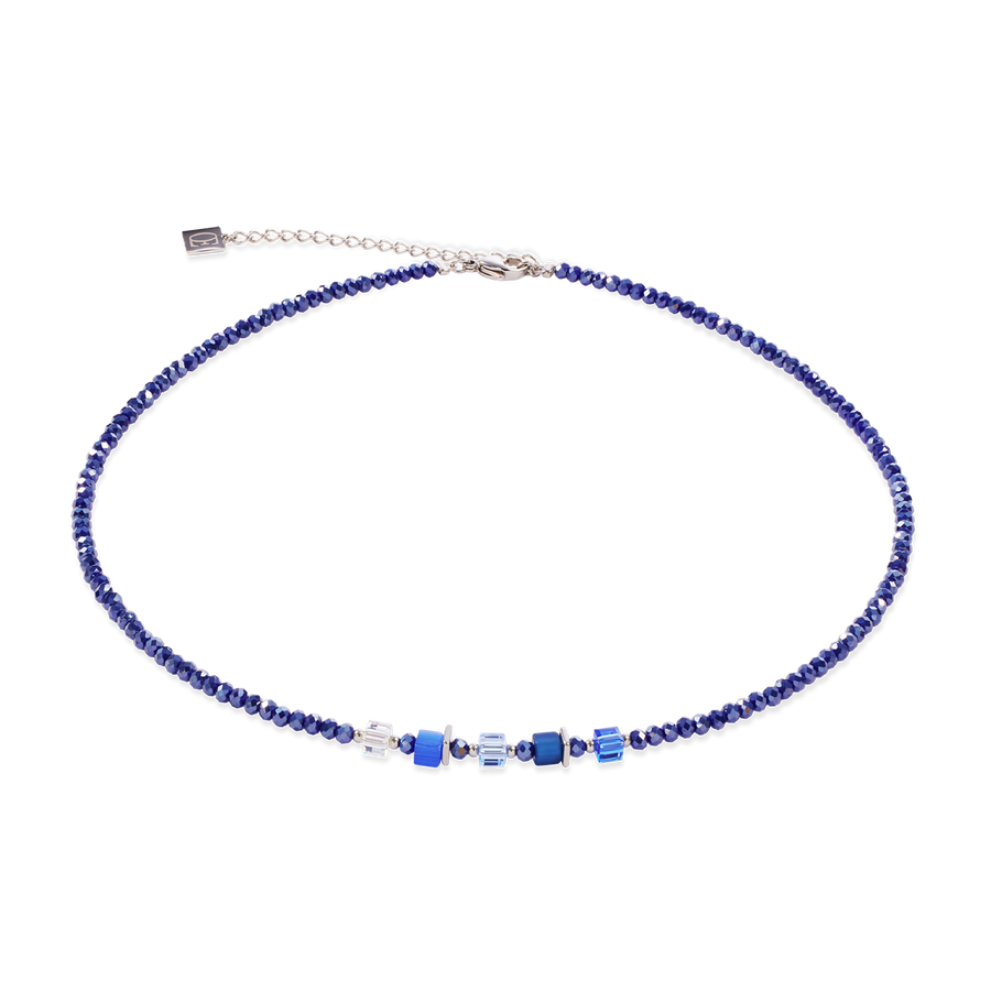 Joyful Colours Update Necklace silver-blue