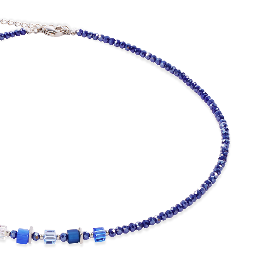 Joyful Colours Update Necklace silver-blue