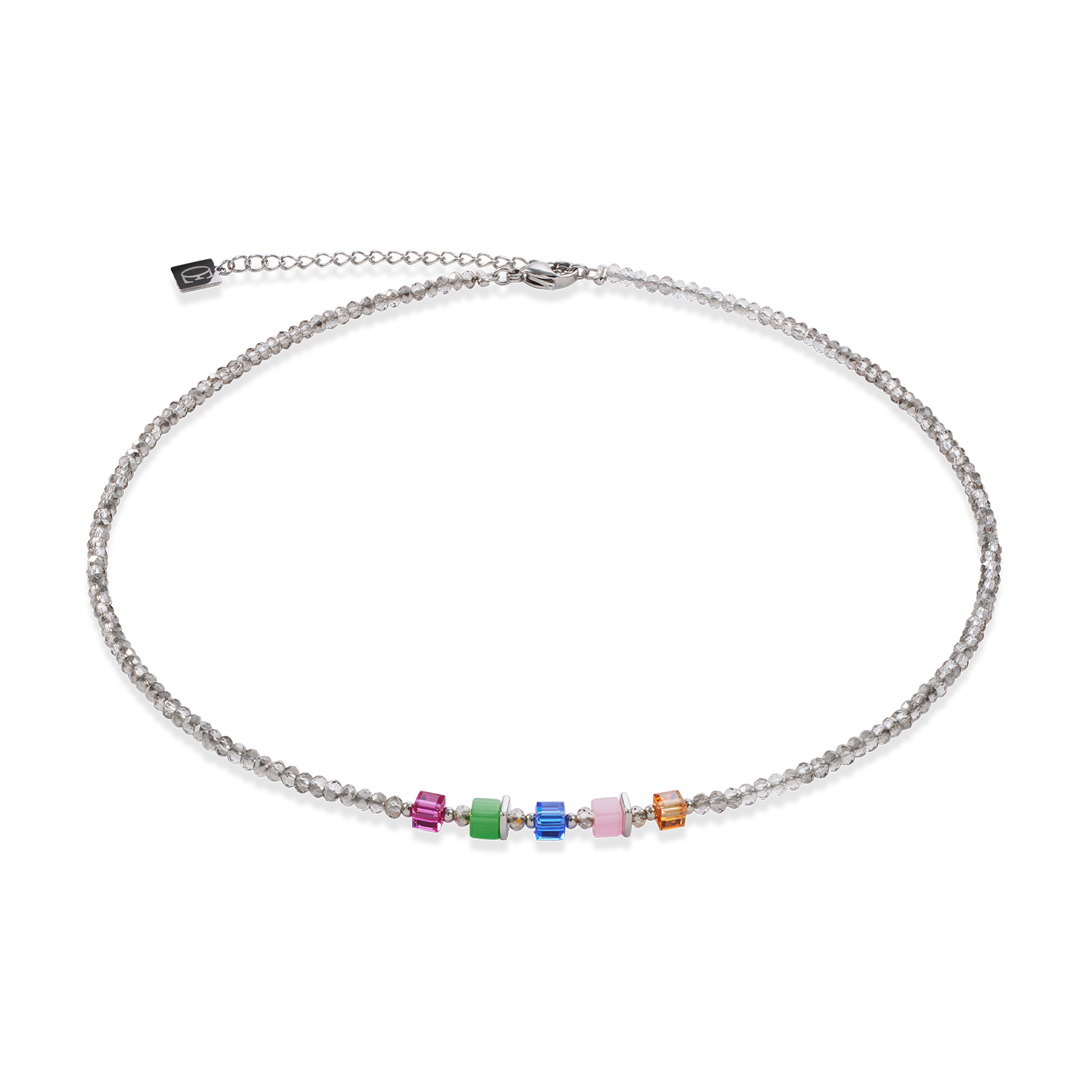 Joyful Colours Update Necklace silver-multicolour