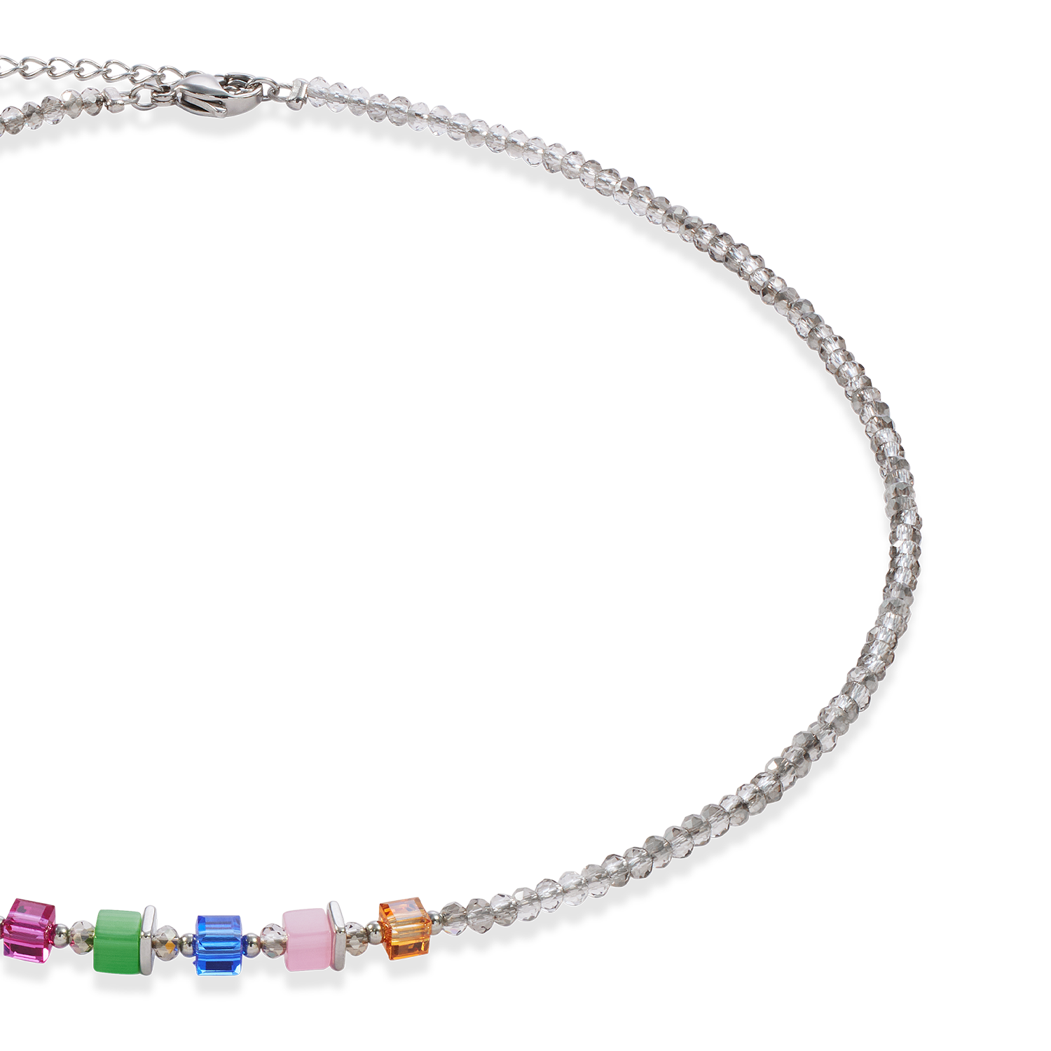 Joyful Colours Update Necklace silver-multicolour