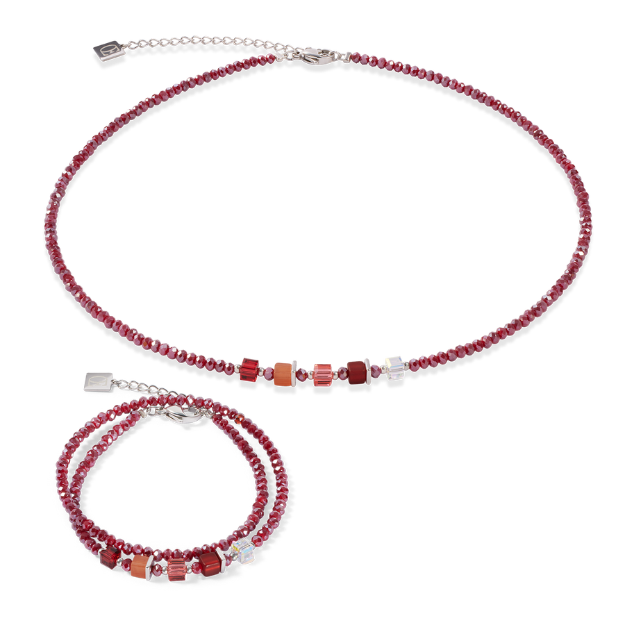 Joyful Colours Update Bracelet silver-red