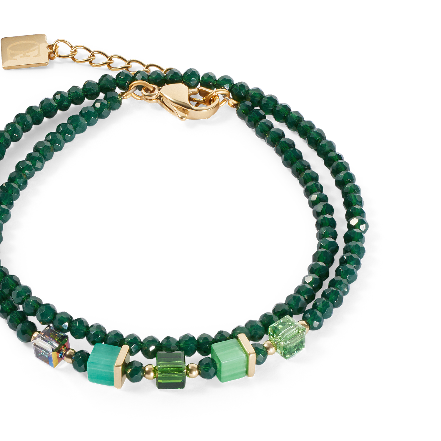 Joyful Colours Update Bracelet gold-green