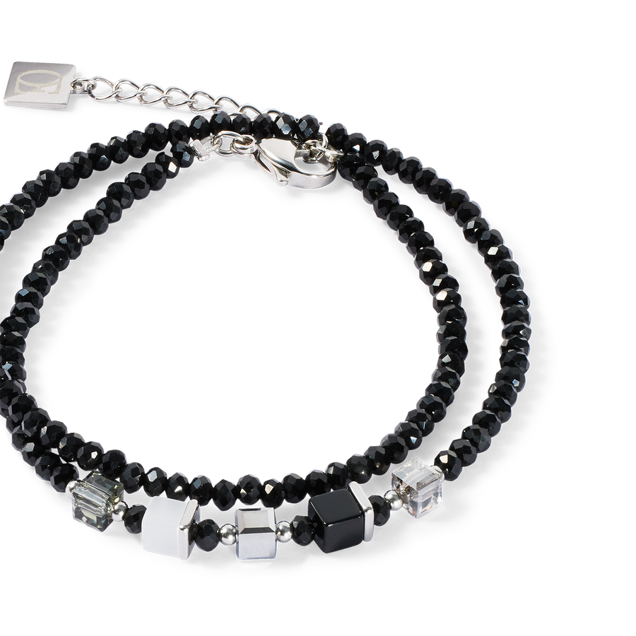 Joyful Colours Update Bracelet silver-black