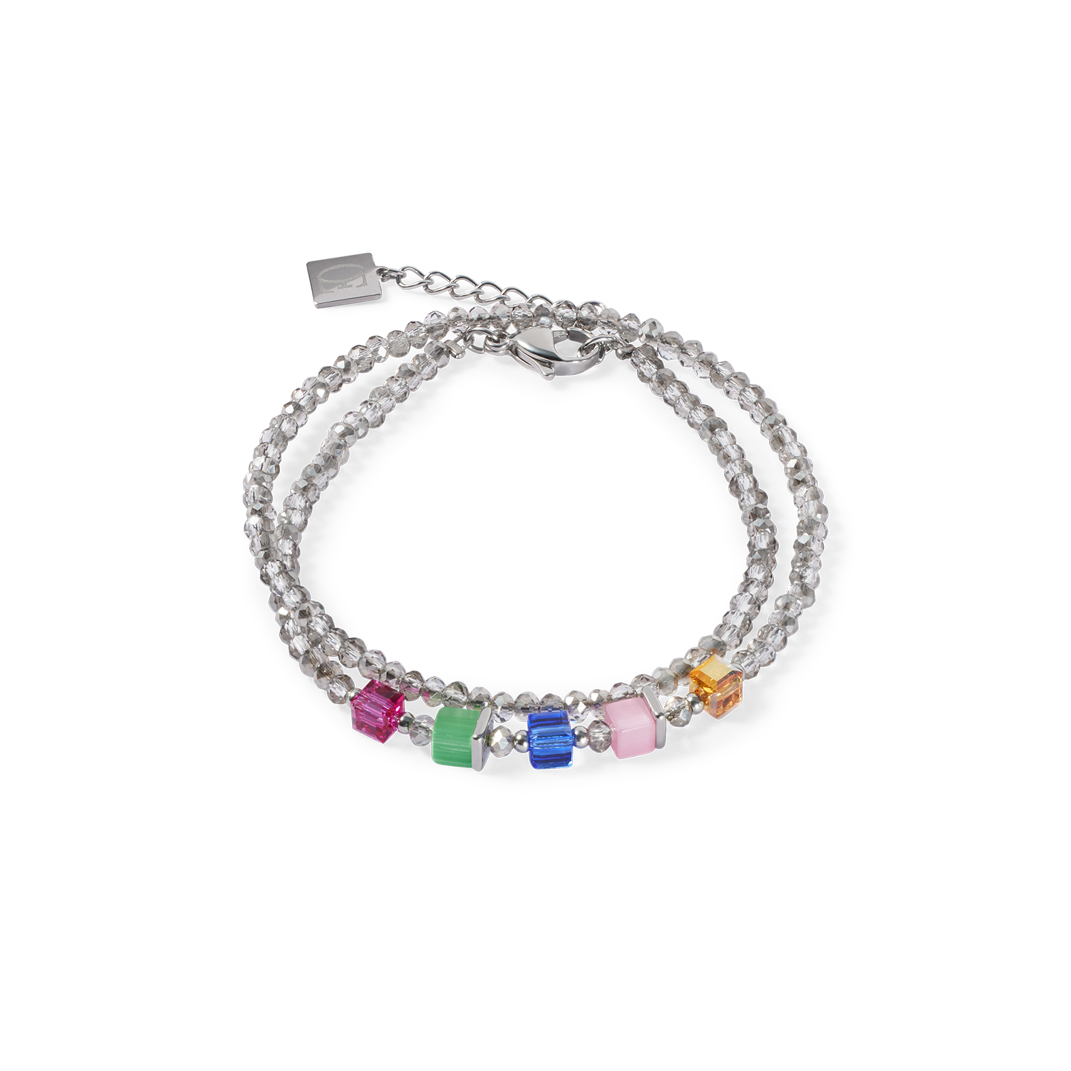 Joyful Colours Update Bracelet silver-multicolour